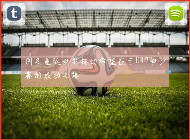 国足重返世界杯的希望在于U17世少赛的成功之路